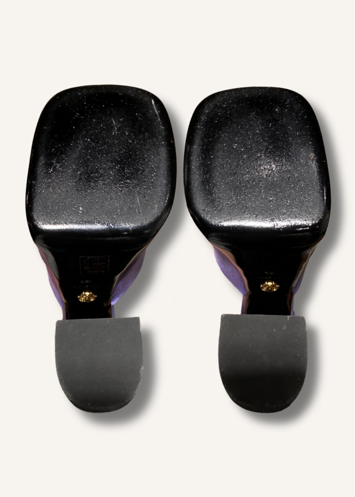 Versace Medusa Aevitas Satin Pumps