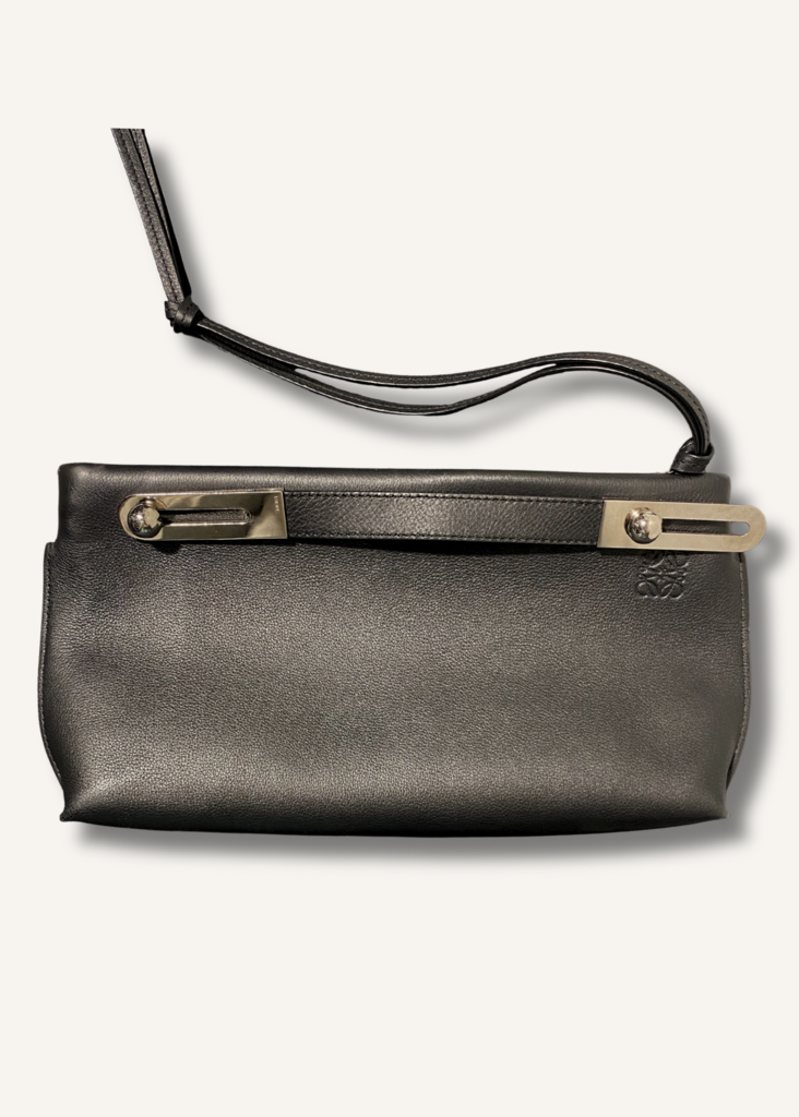 Loewe Missy Small Python Clutch
