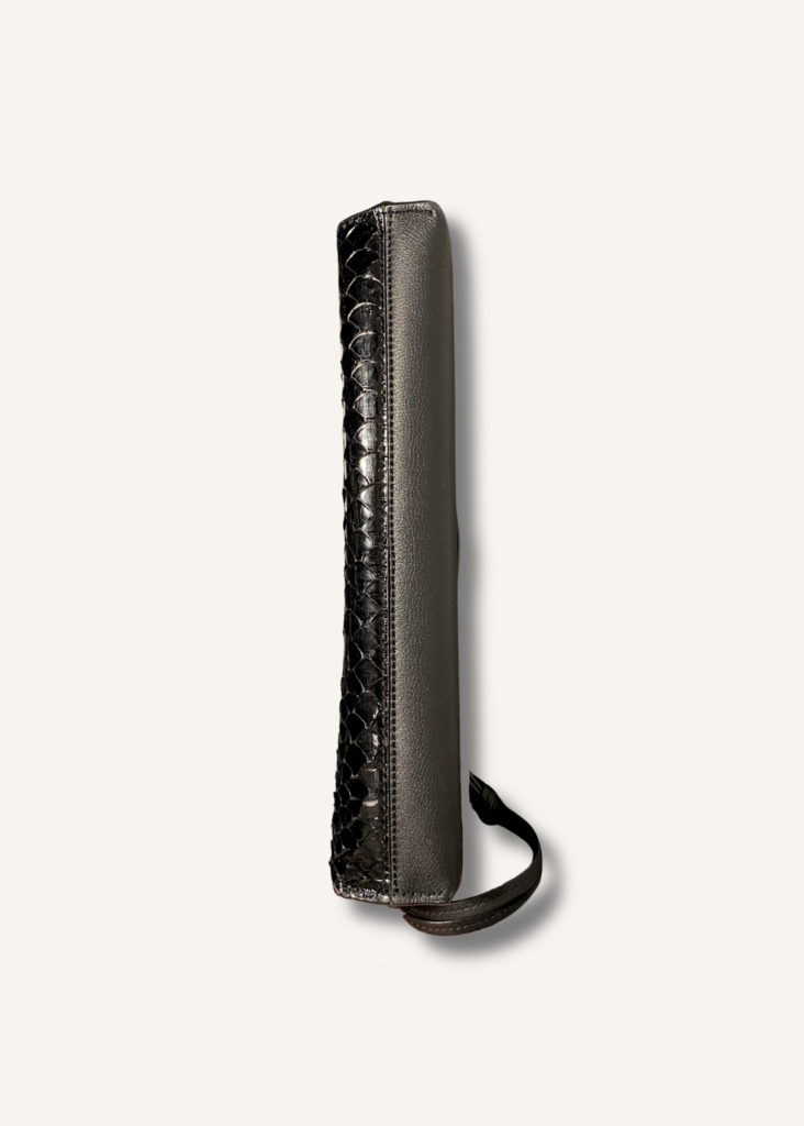 Loewe Missy Small Python Clutch