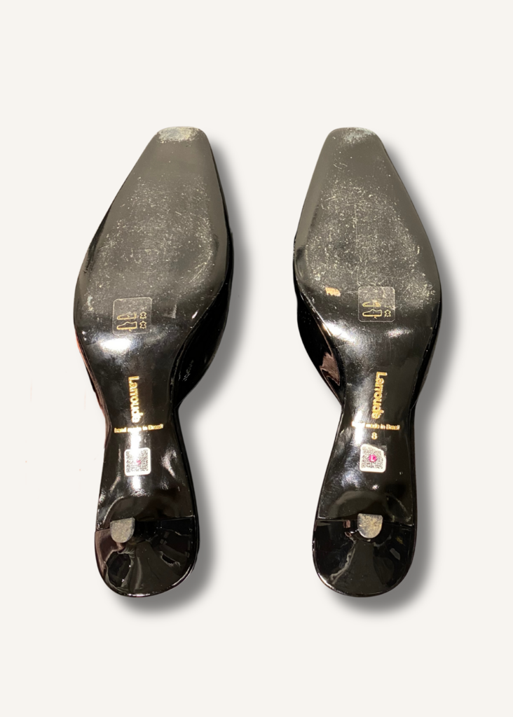 Larroude Amal Kitten Heel Mule