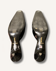 Larroude Amal Kitten Heel Mule