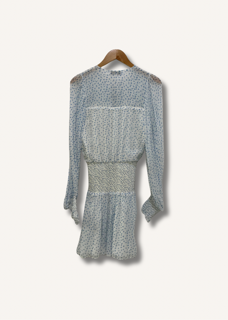 Karina Grimaldi Vintage Print Mini Dress