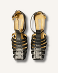Stella Mccartney Cowboy T-Bar Heeled Sandals