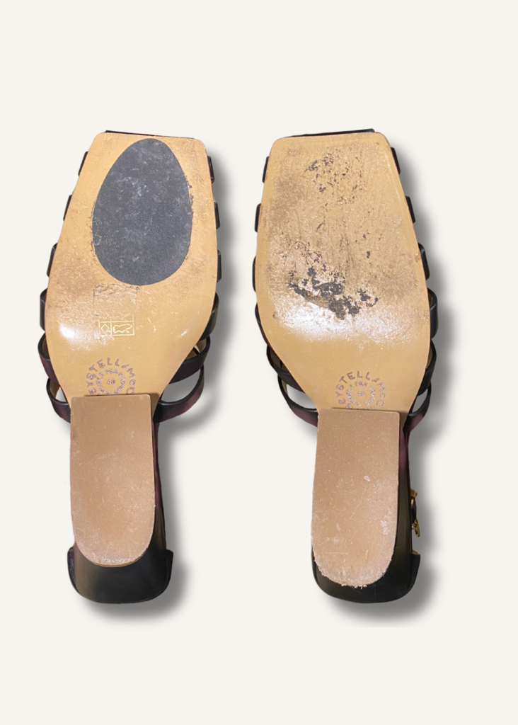 Stella Mccartney Cowboy T-Bar Heeled Sandals