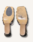 Stella Mccartney Cowboy T-Bar Heeled Sandals