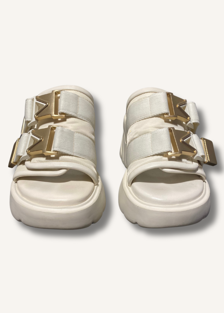 Bottega Veneta Flash Double Buckle Platform Sandal