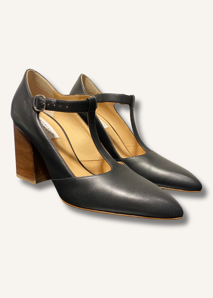 Gabriela Hearst Triana Leather Mary Jane Pumps