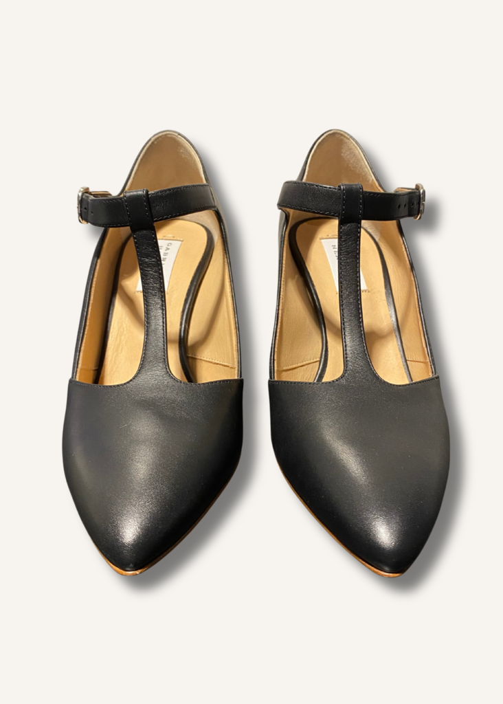 Gabriela Hearst Triana Leather Mary Jane Pumps