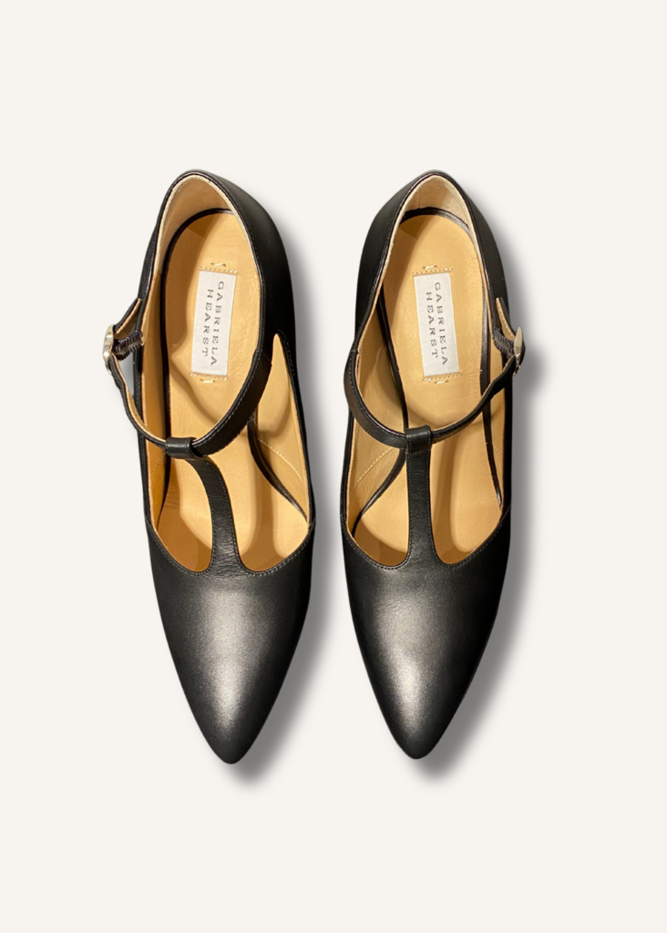 Gabriela Hearst Triana Leather Mary Jane Pumps