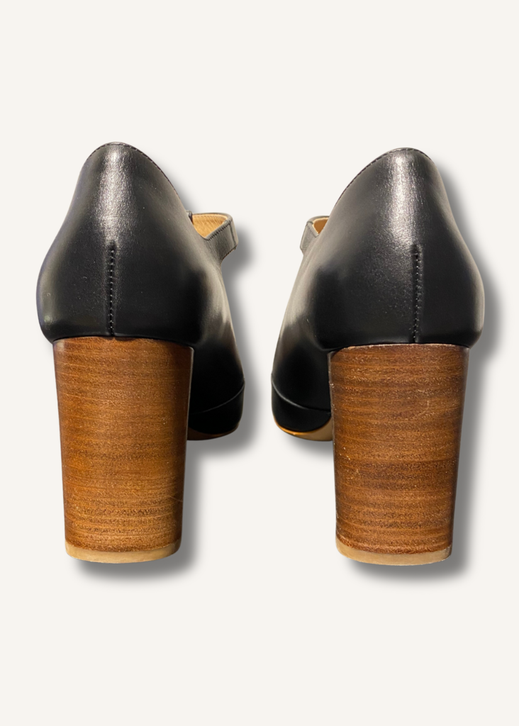 Gabriela Hearst Triana Leather Mary Jane Pumps