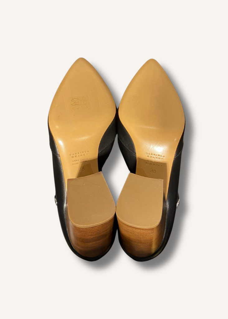 Gabriela Hearst Triana Leather Mary Jane Pumps