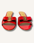 Ferragamo Ginostra Kitten-Heel Sandals