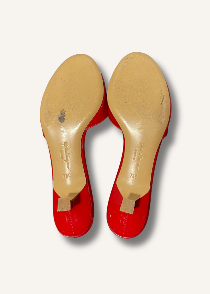 Ferragamo Ginostra Kitten-Heel Sandals