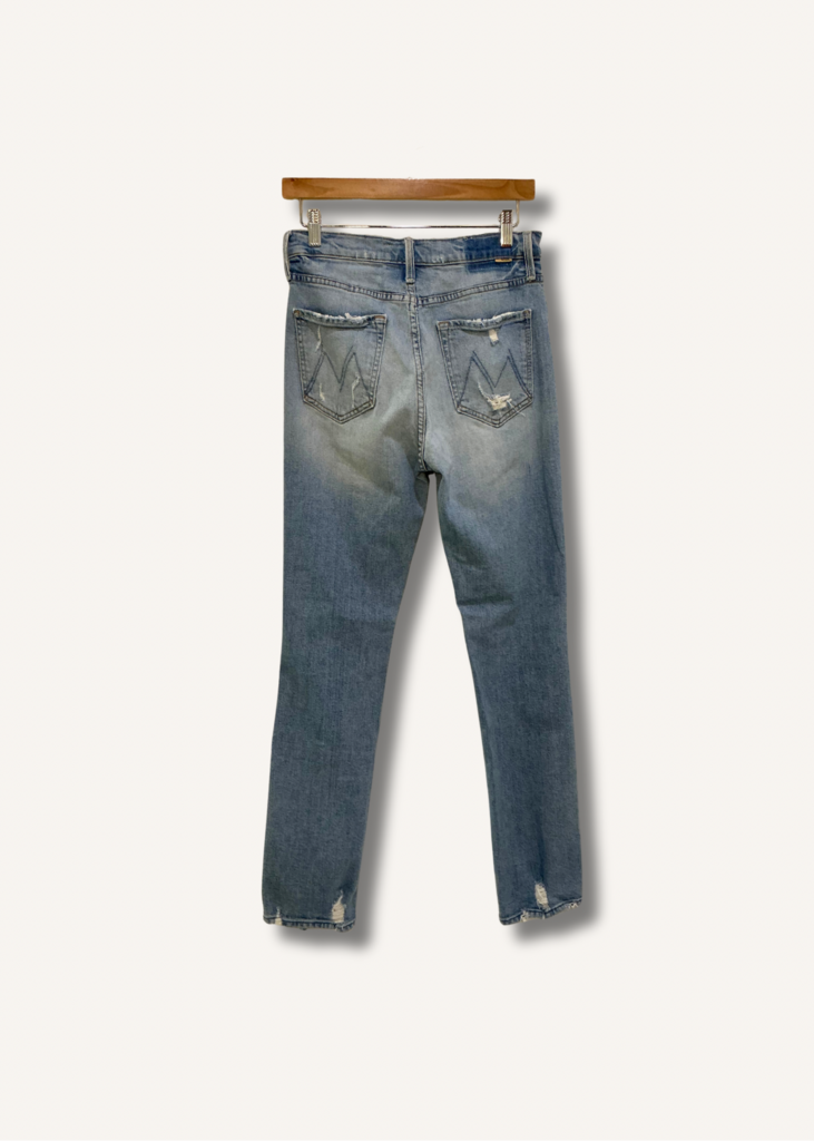 Mother High Waisted Rider Skimp Jean