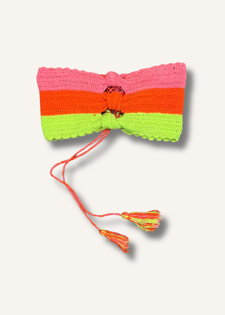 Alix Pinho Neon Color Crop Top