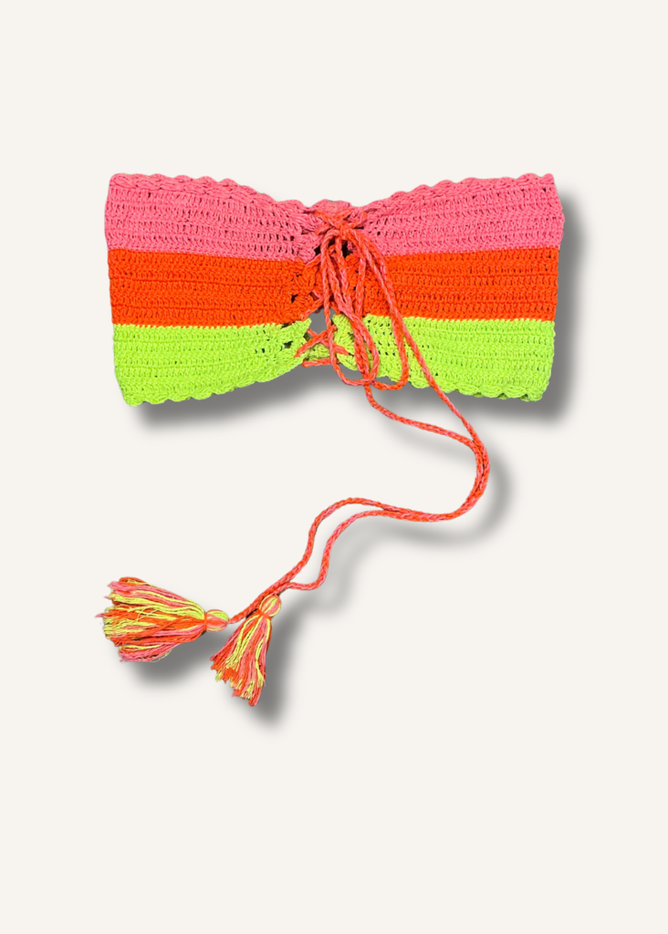 Alix Pinho Neon Color Crop Top
