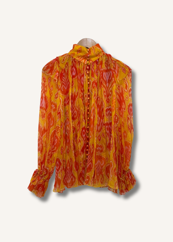 Zimmermann Brightside Frilled Blouse