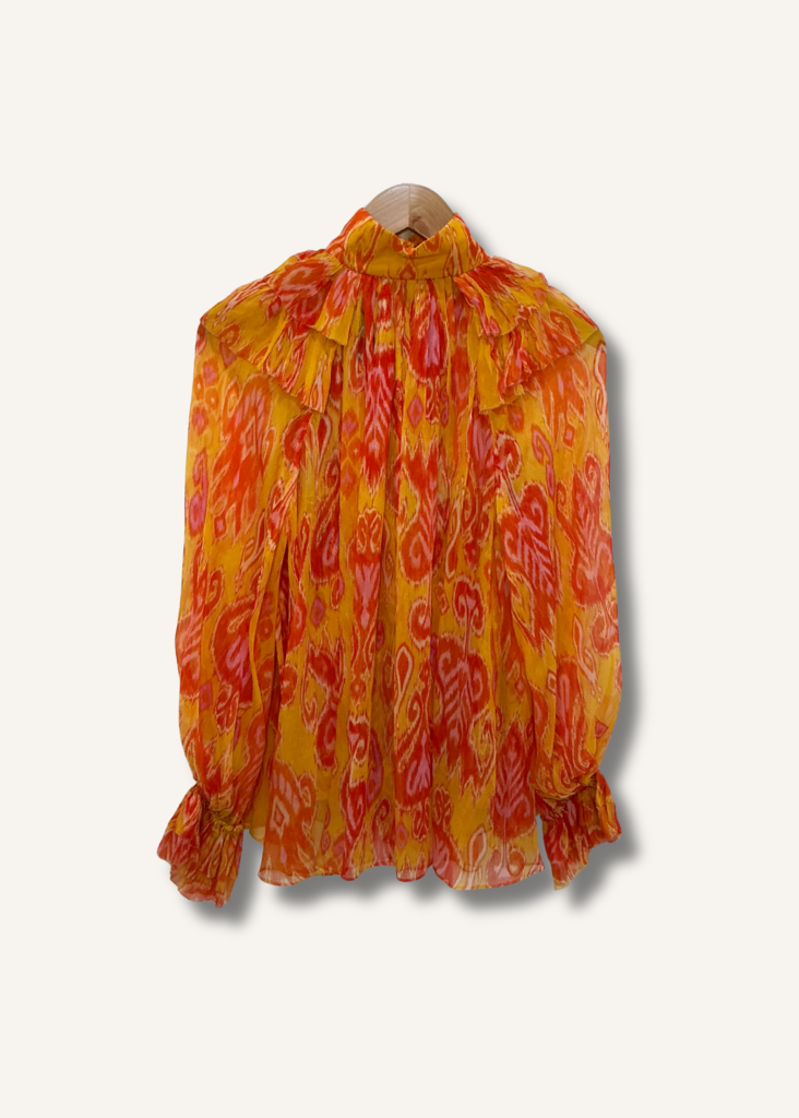 Zimmermann Brightside Frilled Blouse