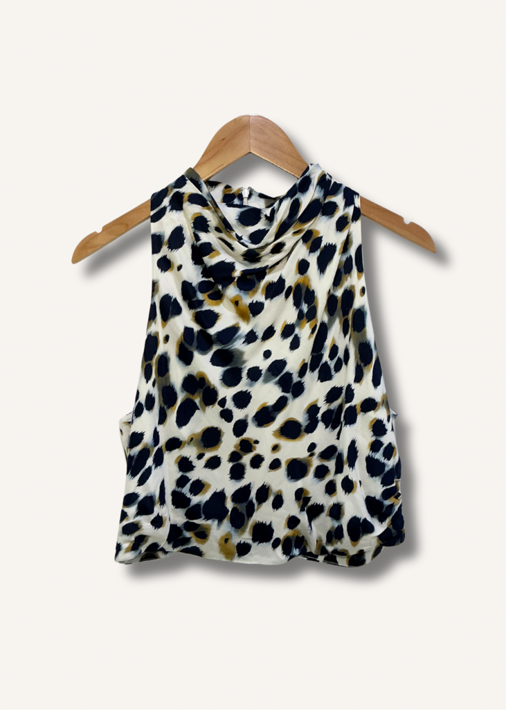 A.L.C. Lily Printed Sleeveless Top