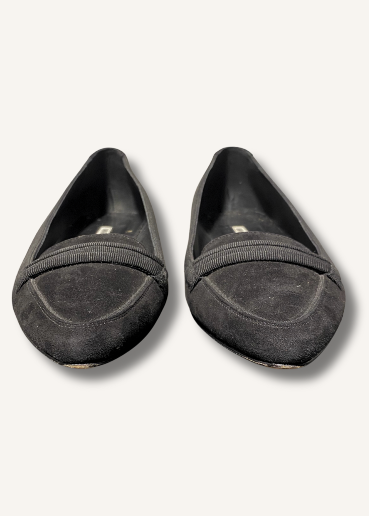 Manolo Blahnik Suede Loafers