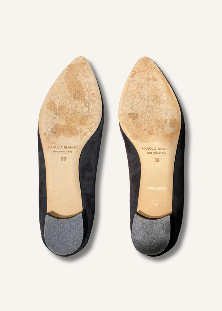 Manolo Blahnik Suede Loafers
