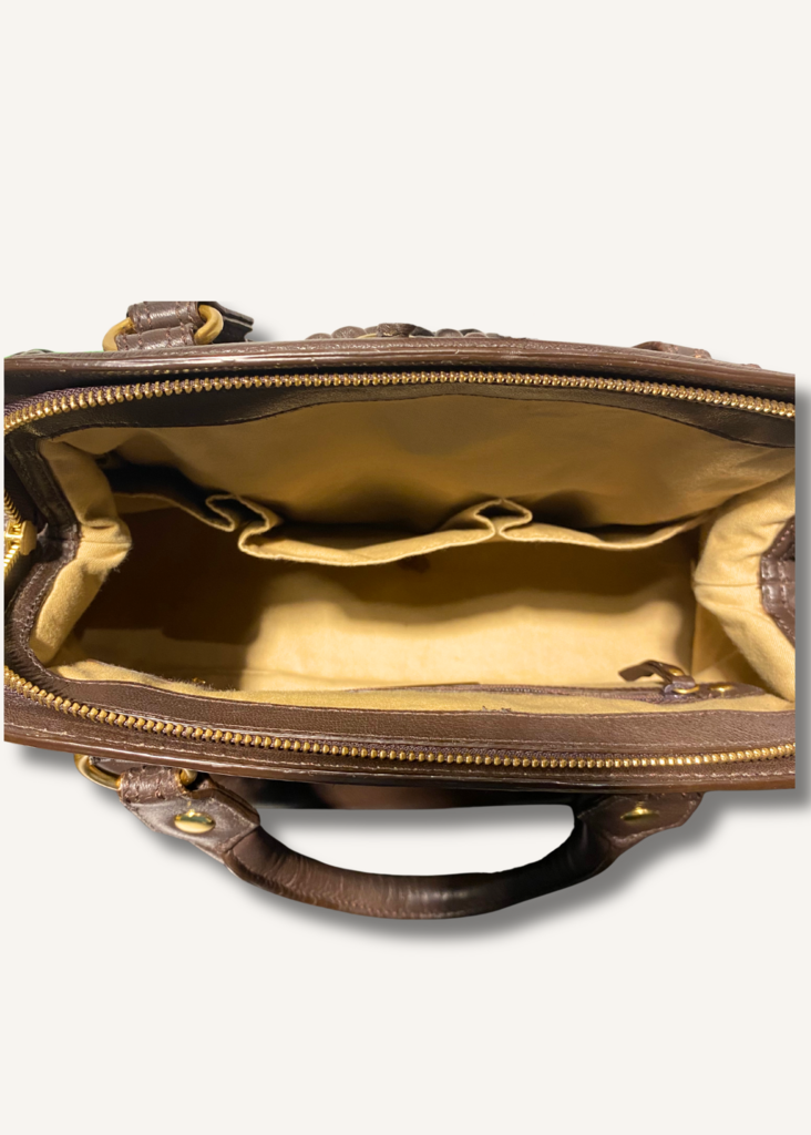 Isabella Fiore Tuck Delux Celine Tasseled Bag