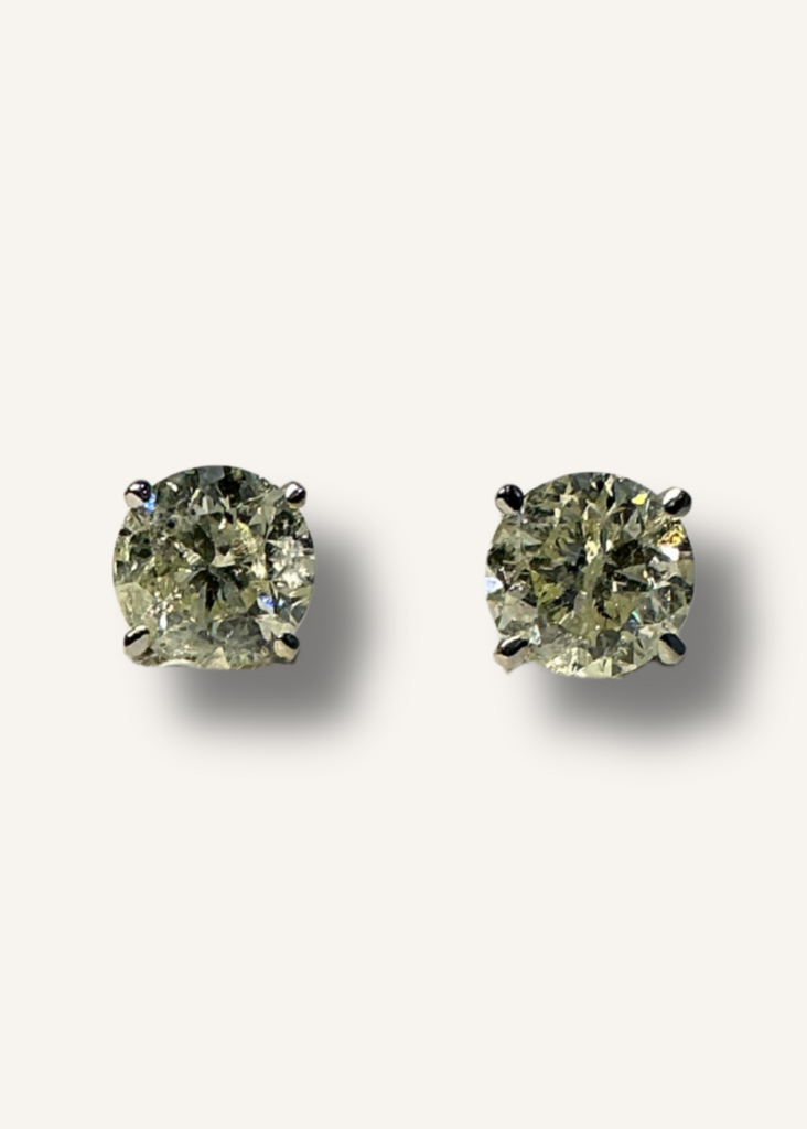 Diamond Stud Earrings