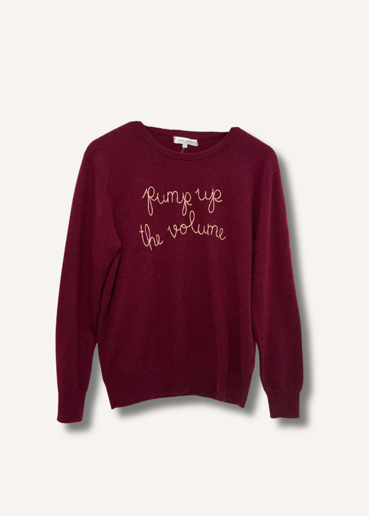 Lingua Franca Cashmere Sweater