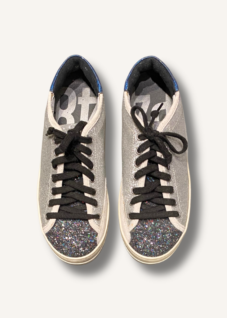 P448 John Glitter Low-Top Sneaker