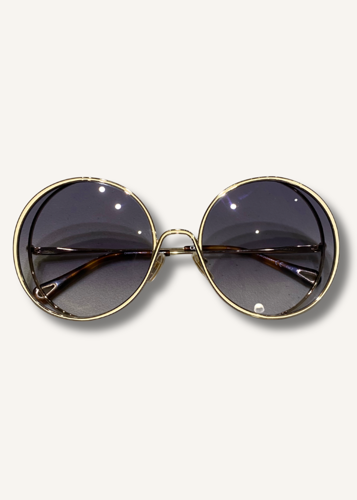 Chloe Round Carlina Sunglasses
