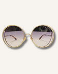 Chloe Round Carlina Sunglasses
