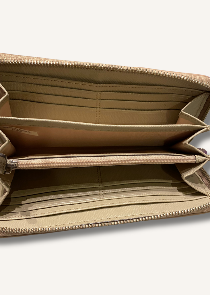 Coach Accordion Zip Wallet