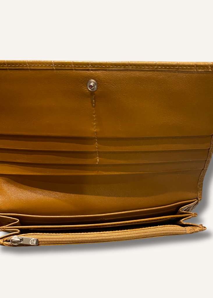 Longchamp Le Roseau Flap Wallet