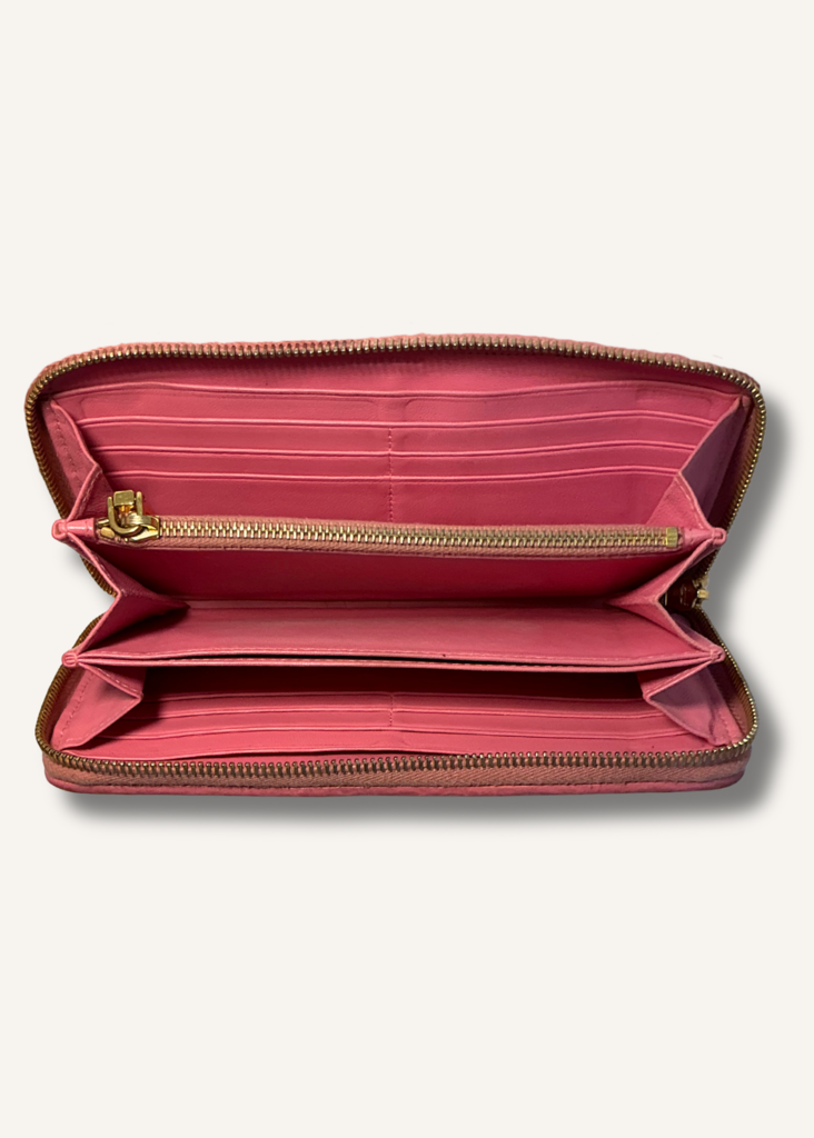 Miu Miu Large Matelassé Wallet