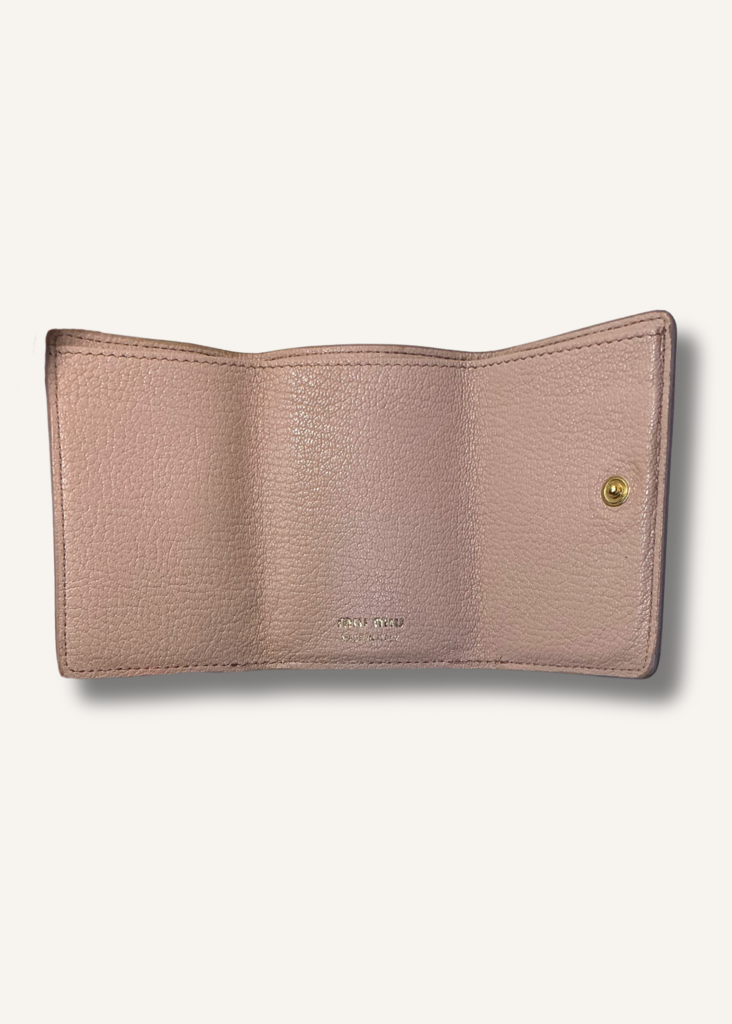 Miu Miu Tri-Fold Wallet