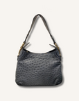 Gucci Ostrich Creole Hobo Bag