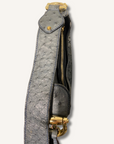 Gucci Ostrich Creole Hobo Bag