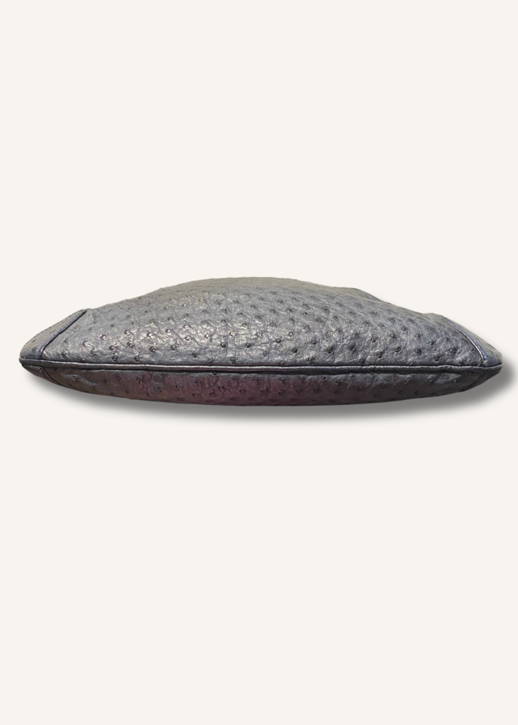 Gucci Ostrich Creole Hobo Bag