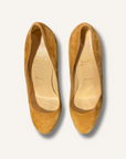 Louboutin Suede Bianca Pumps