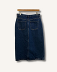 MNG Soleil Denim Midi Skirt