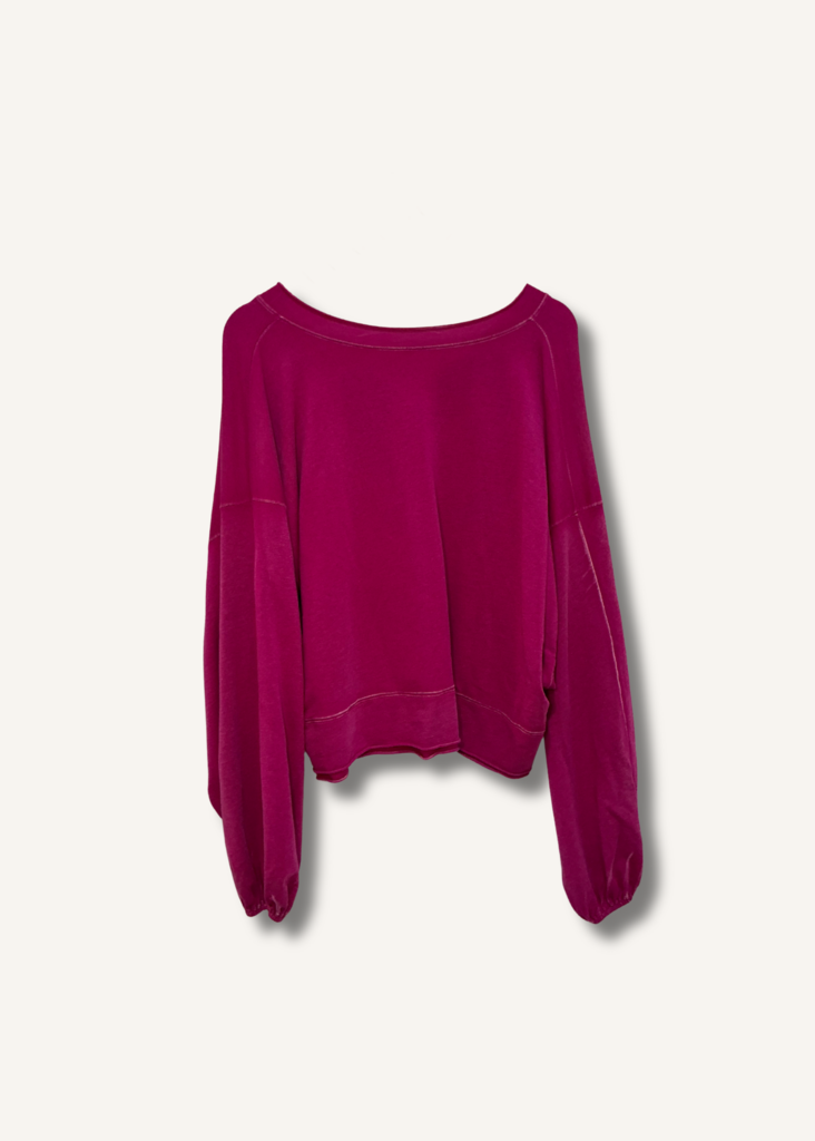 Free People Camden Cropped Sweatshirt
