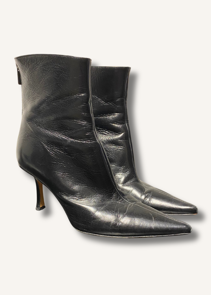 Jimmy Choo Amore Leather Booties