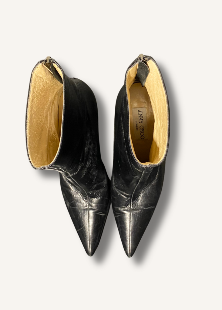 Jimmy Choo Amore Leather Booties