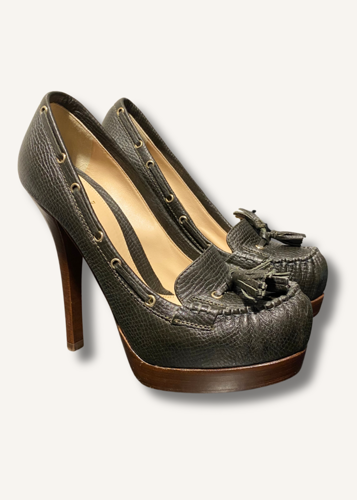 Fendi Penny Loafer Pumps