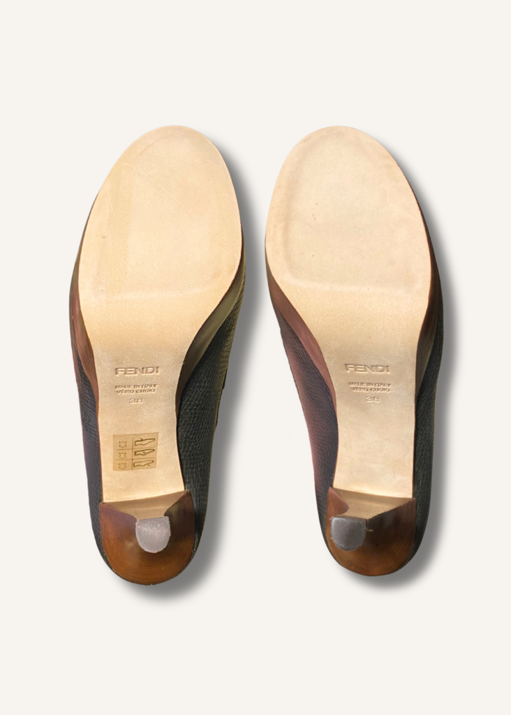 Fendi Penny Loafer Pumps
