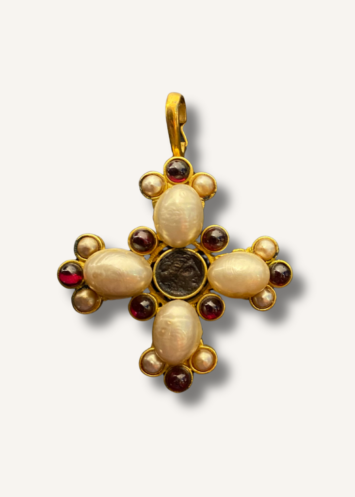 Jaded Jewels Cross Pendant