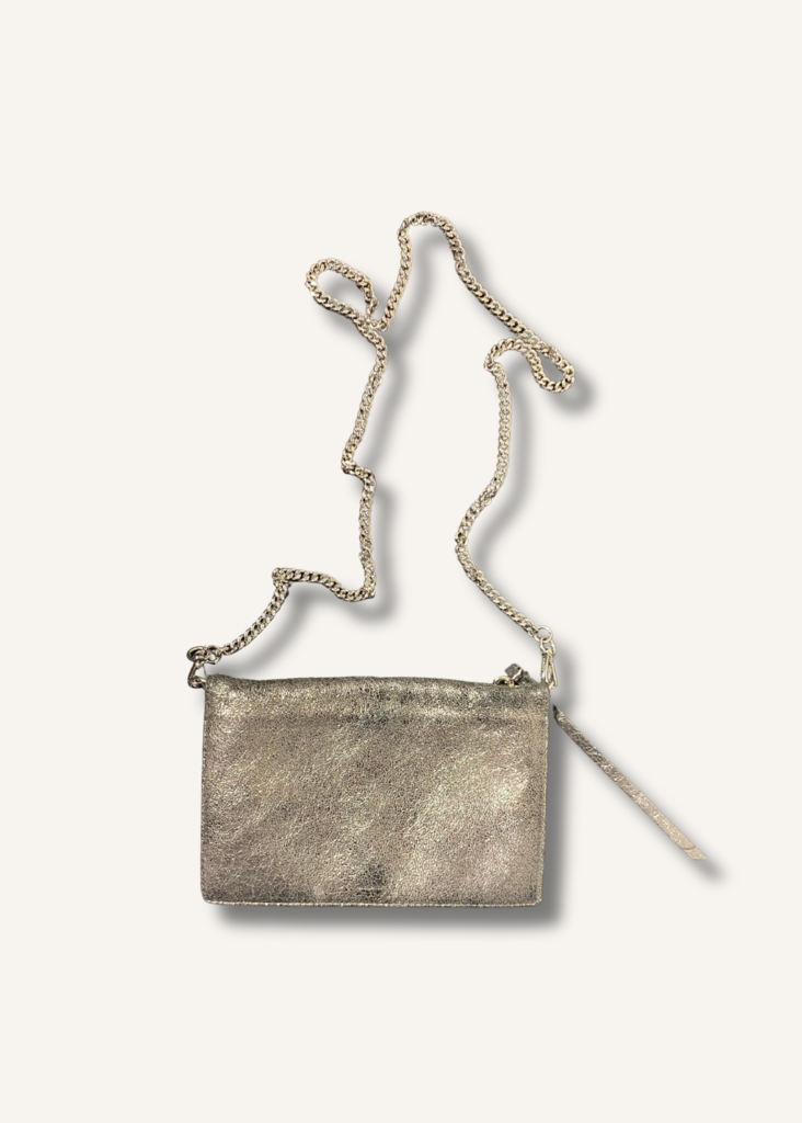 AllSaints Miki Lea Chain Wallet Crossbody Bag