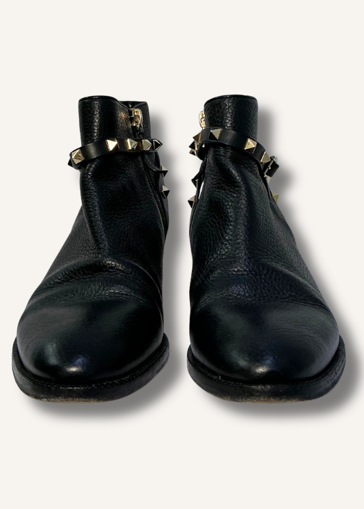 Valentino Rockstud Ankle Boots