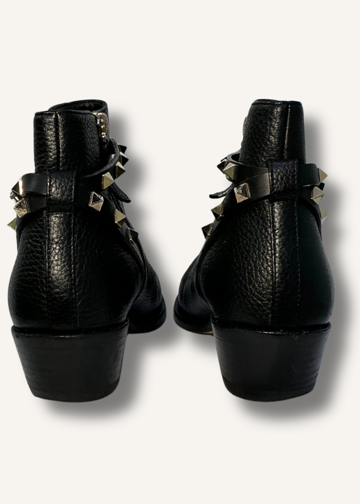 Valentino Rockstud Ankle Boots
