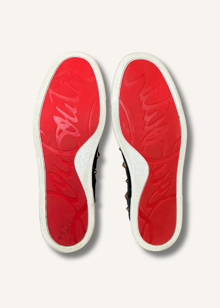 Louboutin Miss Academy Slip-On Sneakers